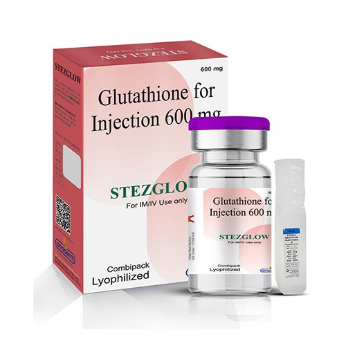 Stezglow* - Glutathione 600mg Injection  composition - Pharmaceutical product by Anaderm