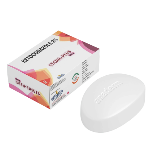 Staril Plus - Ketoconazole 2% soap  composition - Pharmaceutical product by Anaderm