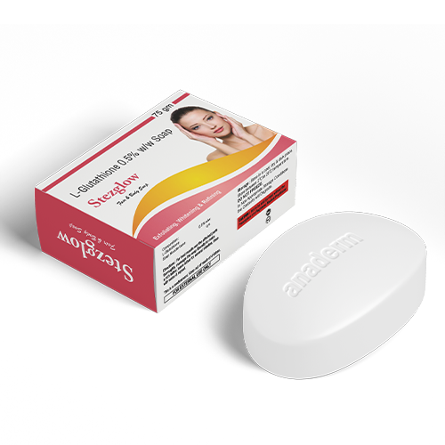 Stezglow Soap * - L-Glutathione 0.5%  Soap composition - Pharmaceutical product by Anaderm